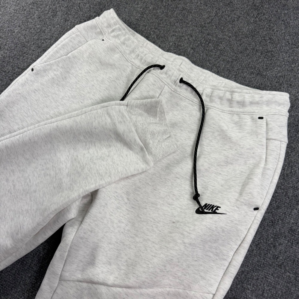 Nike Tech Fleece Joggers XL Grey Heather HV0959-051 Tapered Sweatpants Mens